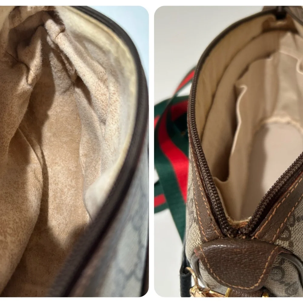 GUCCI Vintage Crossbody Bag Sherry Line - Picture 13 of 14